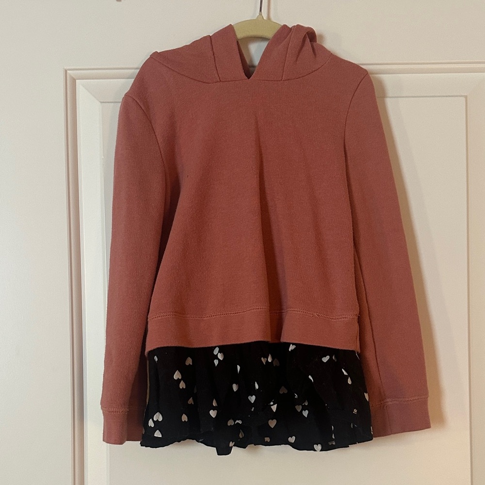 Tucker + Tate Hoodie with Black Heart Detail